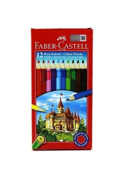 Faber Castell 12'li Kuru Boya