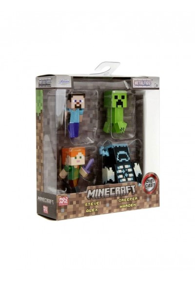 Minecraft 4-pack 2.5" Figures