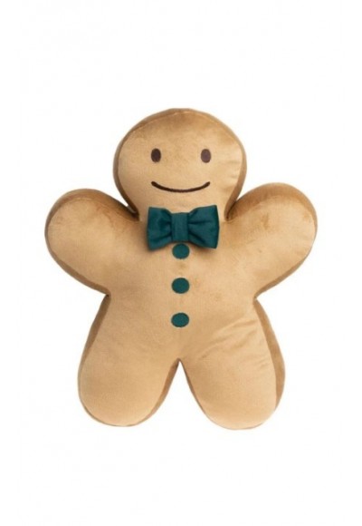 Kurabiye Adam Figürlü Bebek Kırlent 36 Cm Peluş Oyuncak Peluş