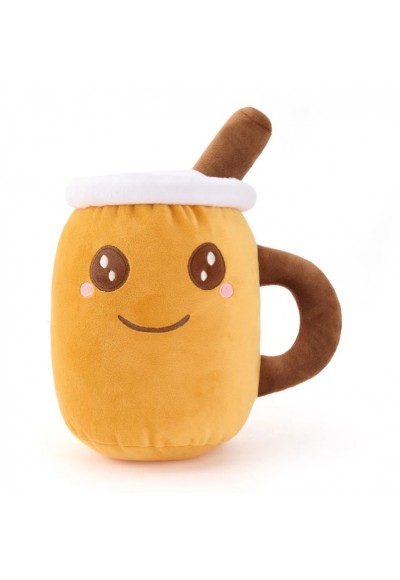 Kahve Bardağı Figürlü Peluş 30 Cm