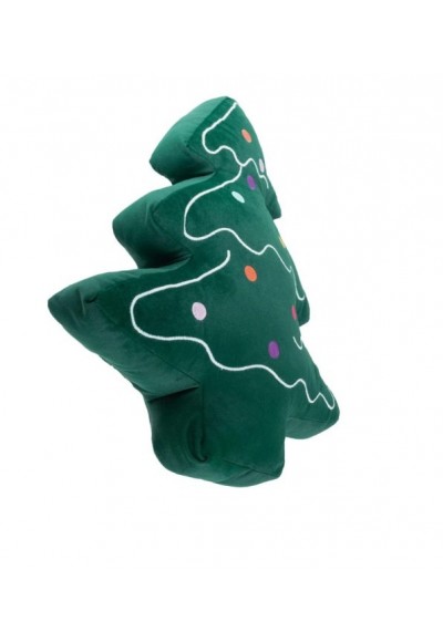 Yılbaşı Ağacı Peluş Yastık 38 Cm