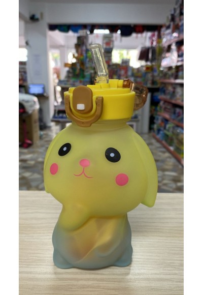 Figürlü Kilitl Pipetli Matara